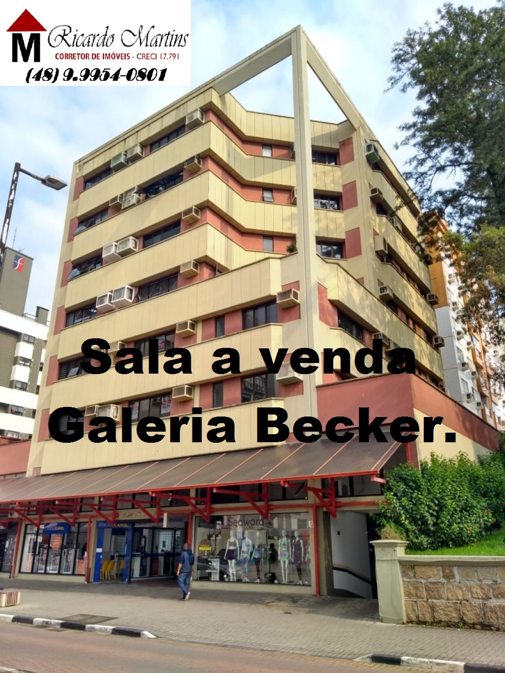 Conjunto Comercial-Sala à venda com 1 quarto, 57m² - Foto 1