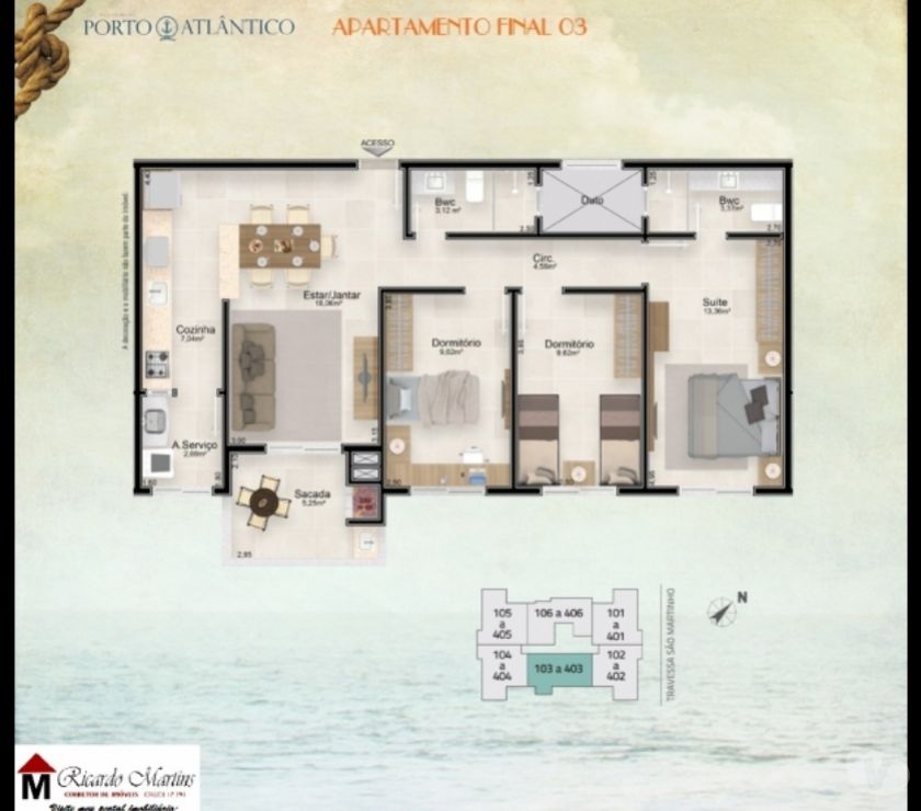 Apartamento à venda com 3 quartos, 92m² - Foto 8