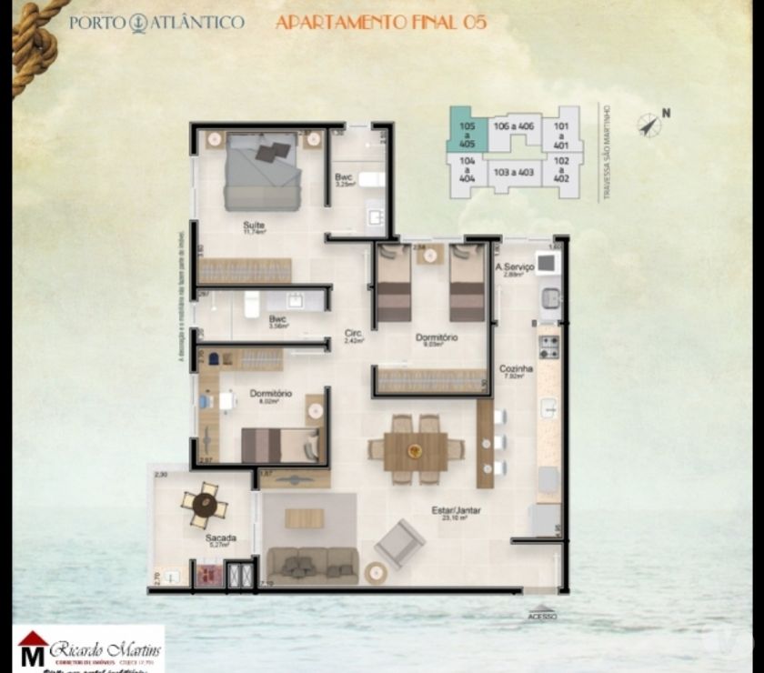 Apartamento à venda com 3 quartos, 92m² - Foto 7