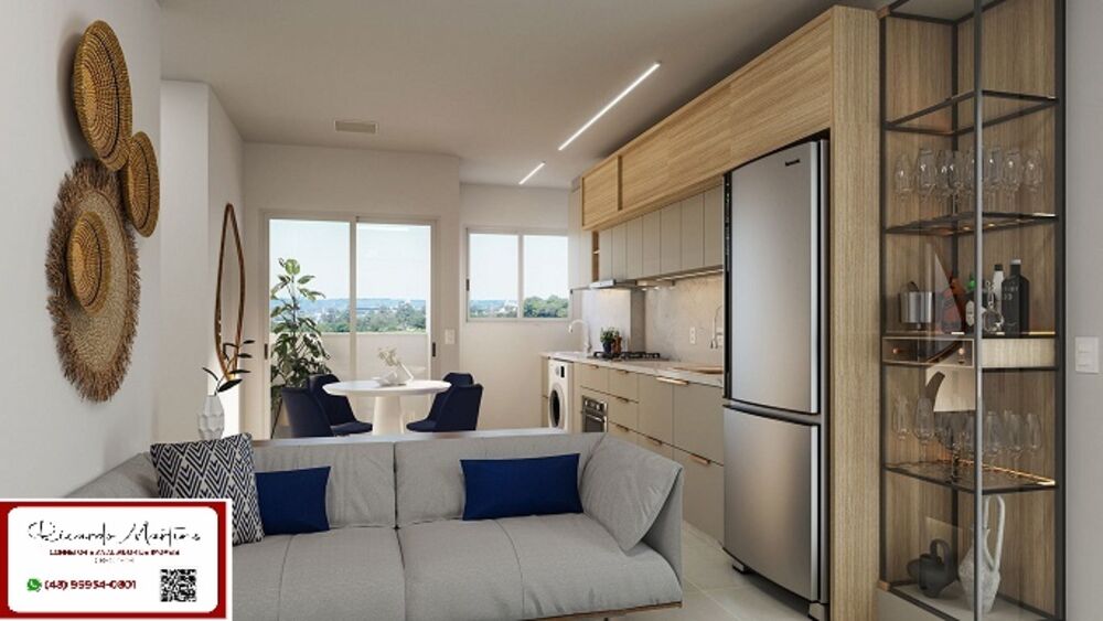 Apartamento à venda com 2 quartos, 57m² - Foto 2