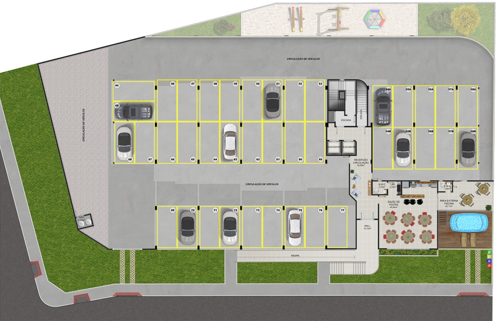 Apartamento à venda com 3 quartos, 96m² - Foto 16