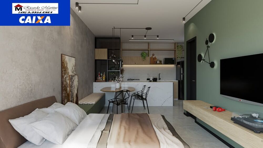 Kitnet-Studio, 38 m² - Foto 2