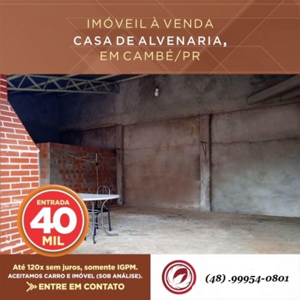 Casa, 3 quartos, 65 m² - Foto 1