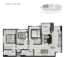 Apartamento à venda com 3 quartos, 73m² - Foto 11