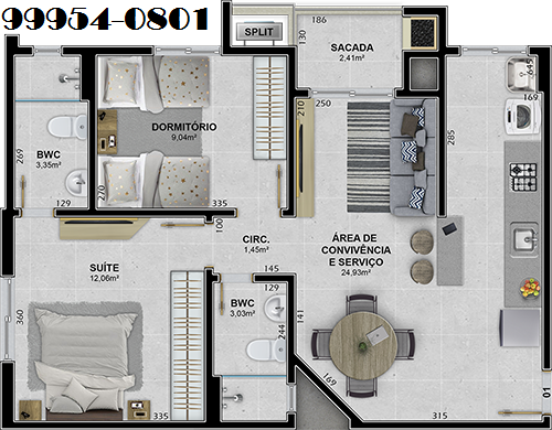 Apartamento à venda com 2 quartos, 66m² - Foto 17