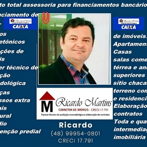 Logo de Ricardo Martins corretor e avaliador de imóveis