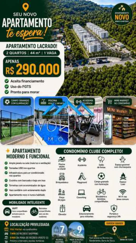 Apartamento, 2 quartos, 44 m² - Foto 5