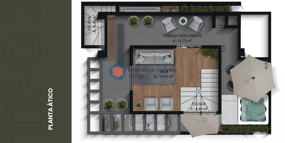 Apartamento, 3 quartos, 111 m² - Foto 2