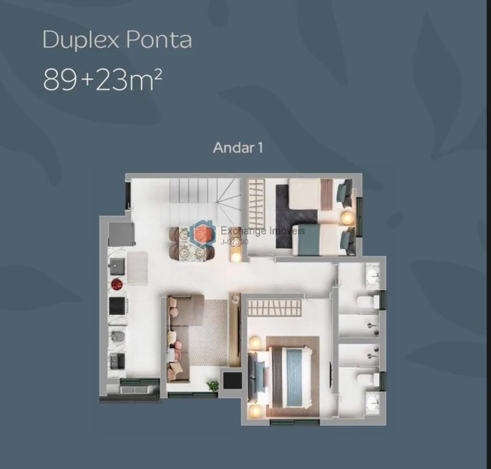 Apartamento, 3 quartos, 89 m² - Foto 2