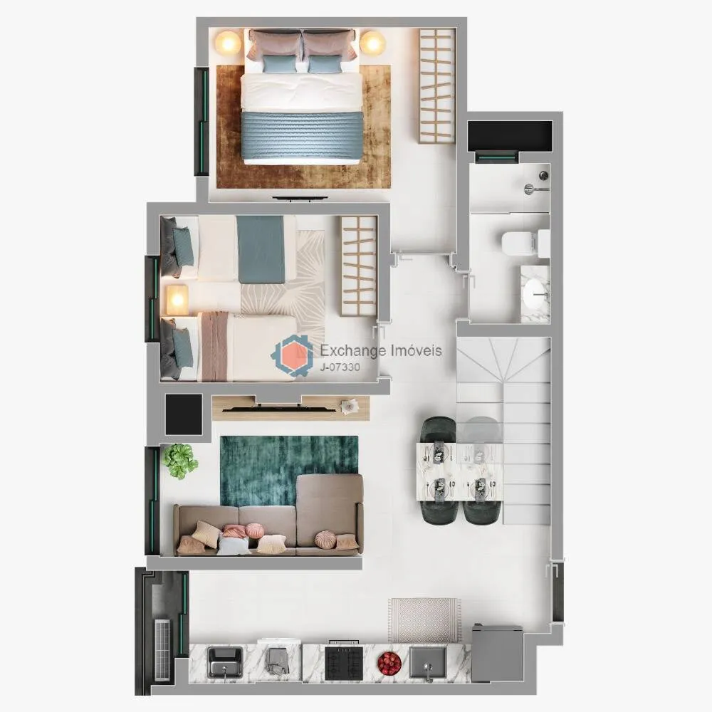 Apartamento, 3 quartos, 87 m² - Foto 4