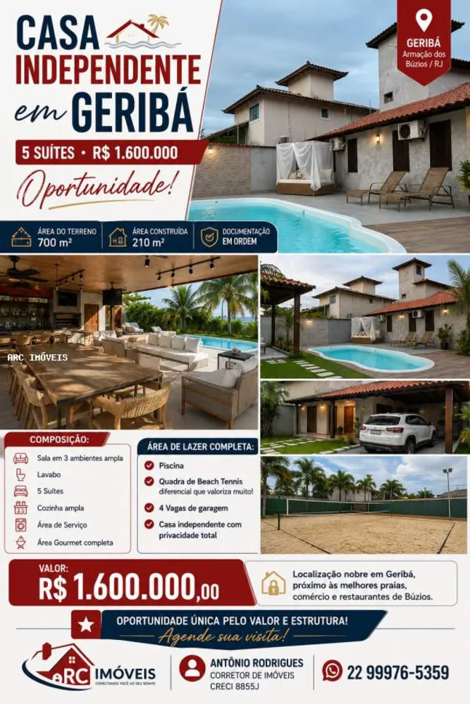 Casa, 5 quartos - Foto 2