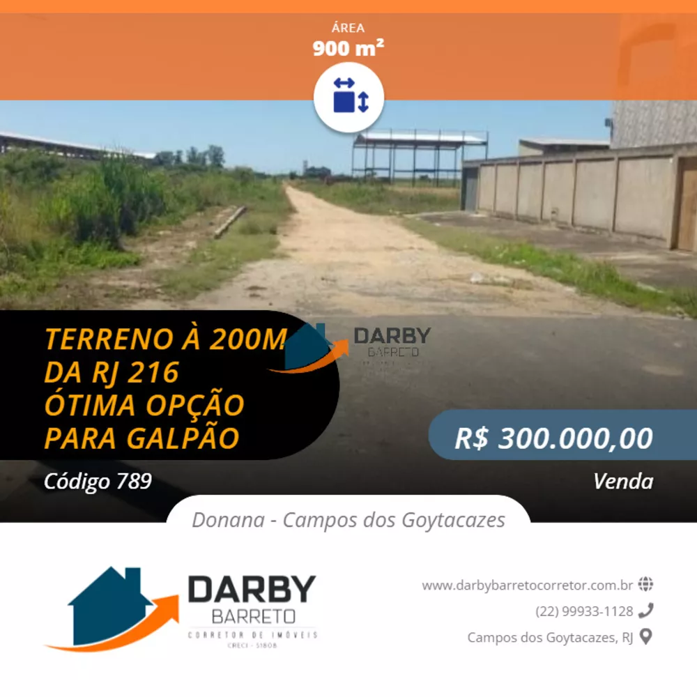 Terreno à venda, 900m² - Foto 1