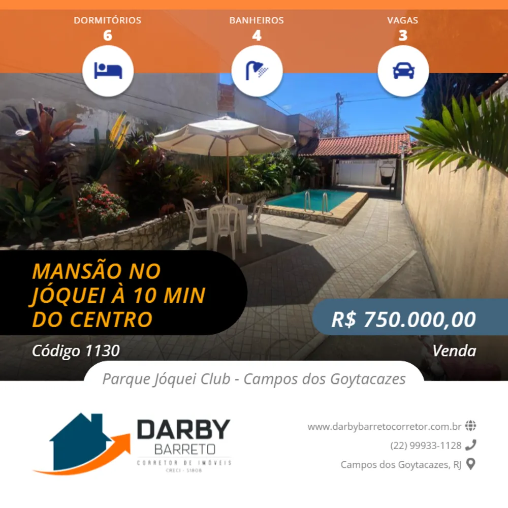 Casa, 6 quartos, 276 m² - Foto 1