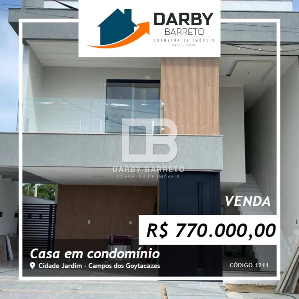 Casa de Condomínio, 3 quartos - Foto 1