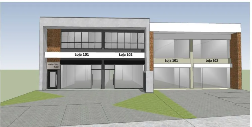 Loja-Salão, 100 m² - Foto 1