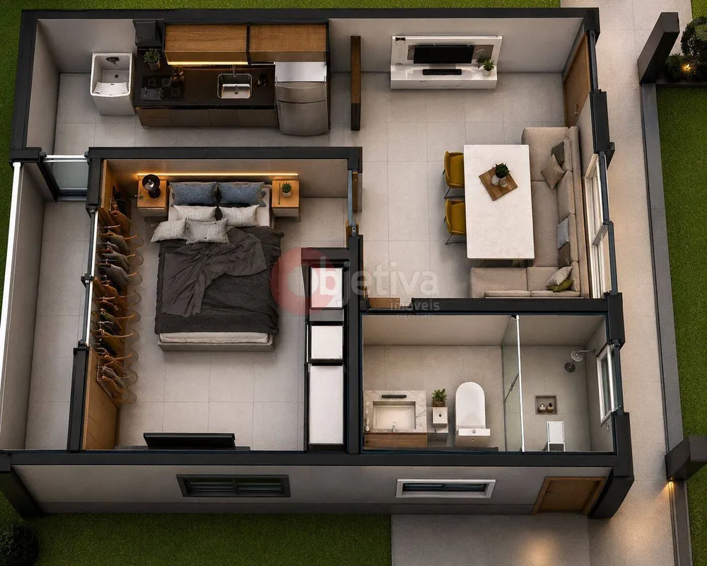 Apartamento, 1 quarto, 45 m² - Foto 5
