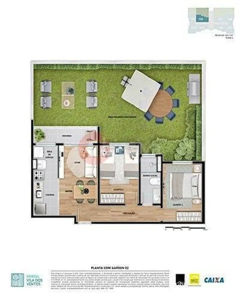 Apartamento, 2 quartos, 53 m² - Foto 13