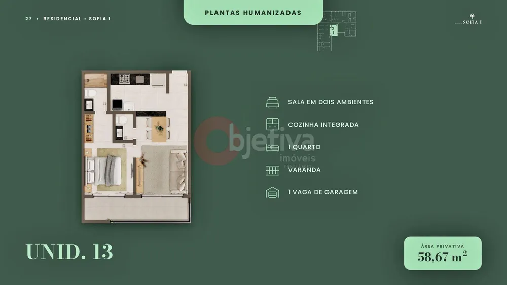 Apartamento, 1 quarto, 58 m² - Foto 36
