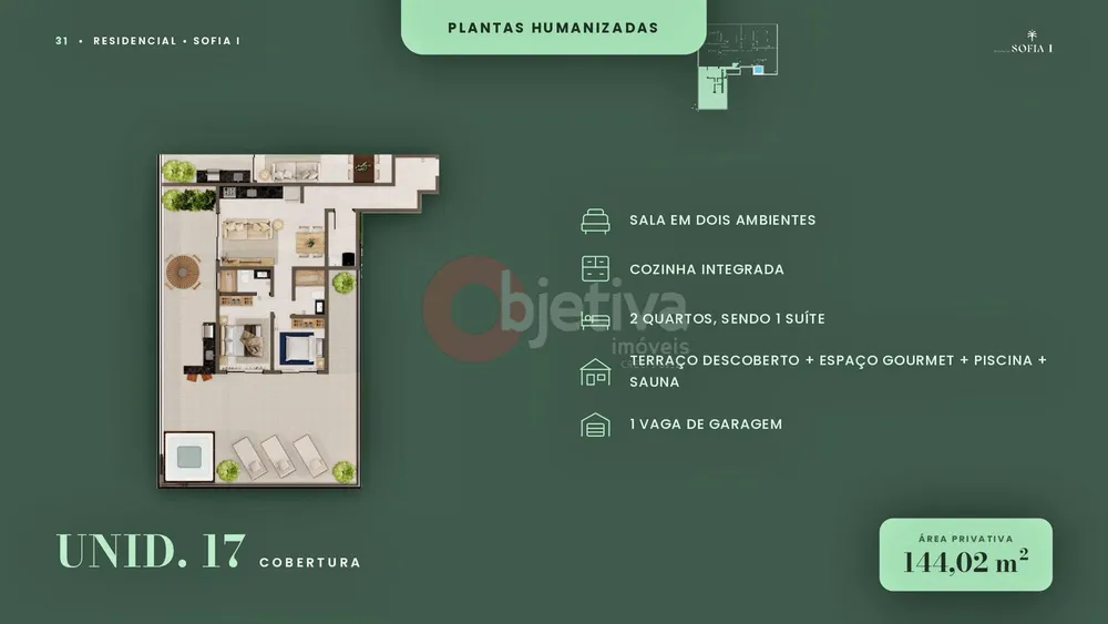 Apartamento, 1 quarto, 58 m² - Foto 40