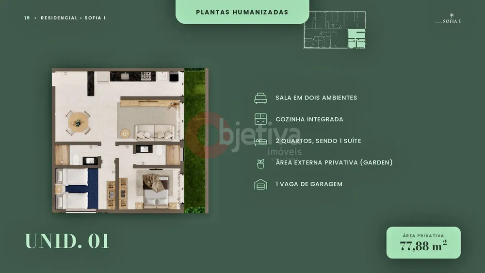 Apartamento, 1 quarto, 58 m² - Foto 24
