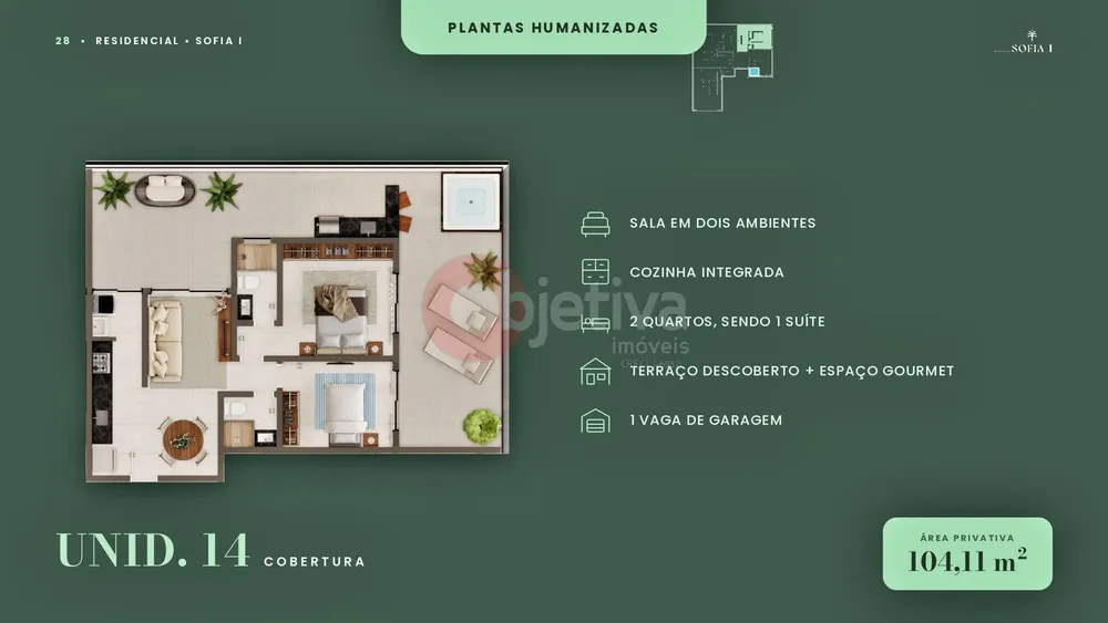 Apartamento, 1 quarto, 58 m² - Foto 37