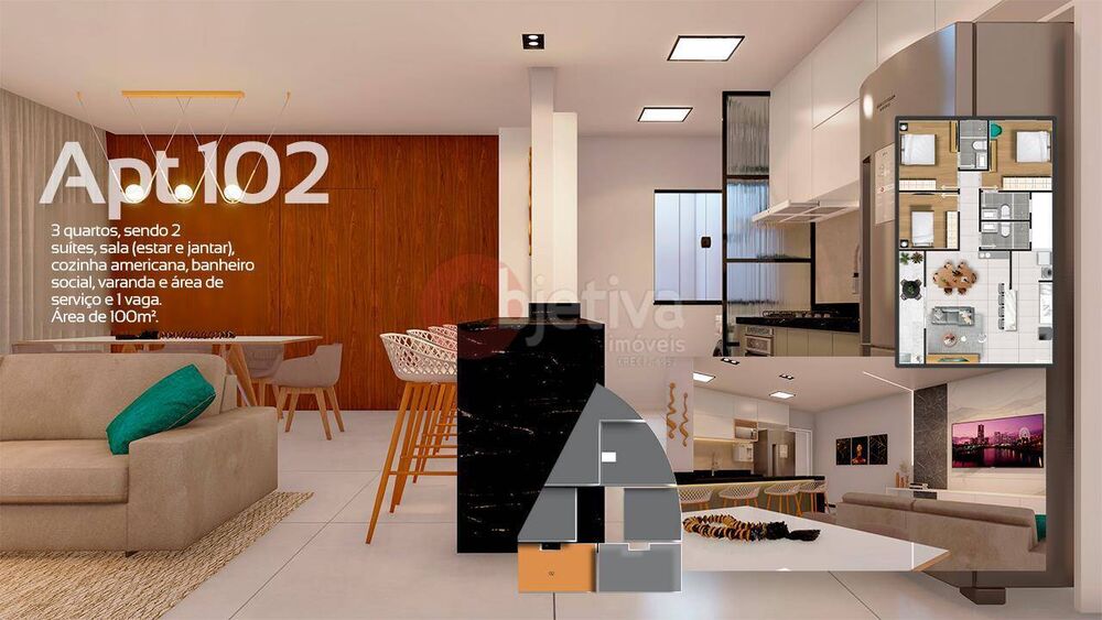 Apartamento, 3 quartos, 62 m² - Foto 7