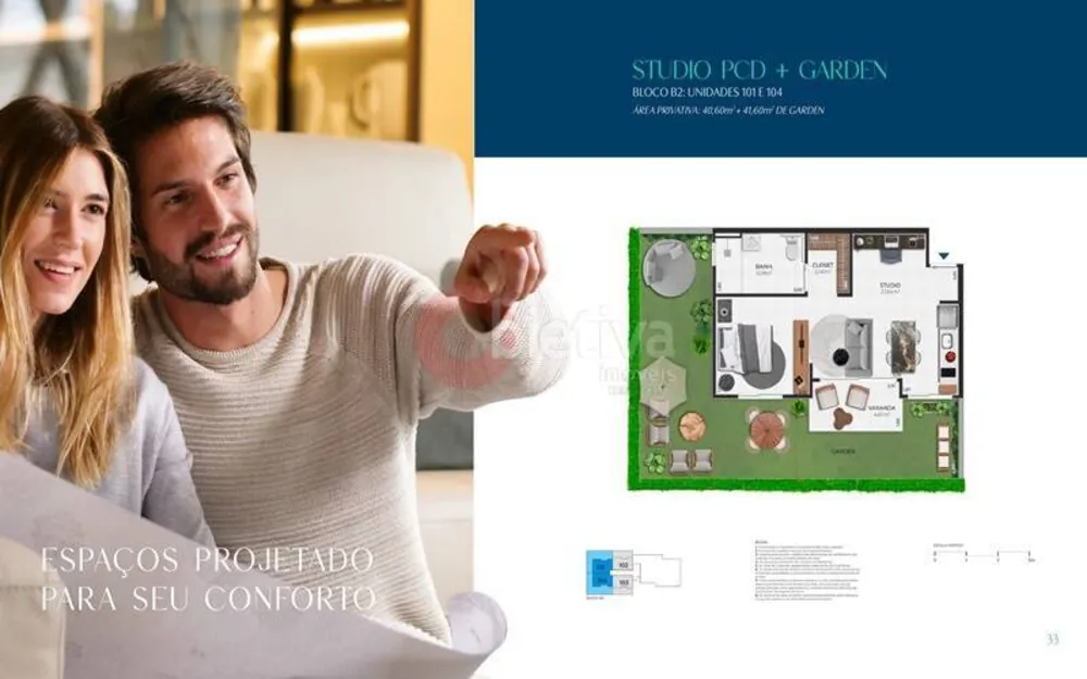 Flat/Apart Hotel, 1 quarto, 42 m² - Foto 5