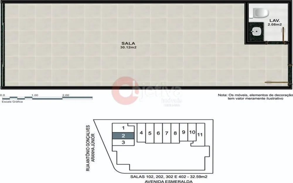 Apartamento, 1 quarto, 53 m² - Foto 42