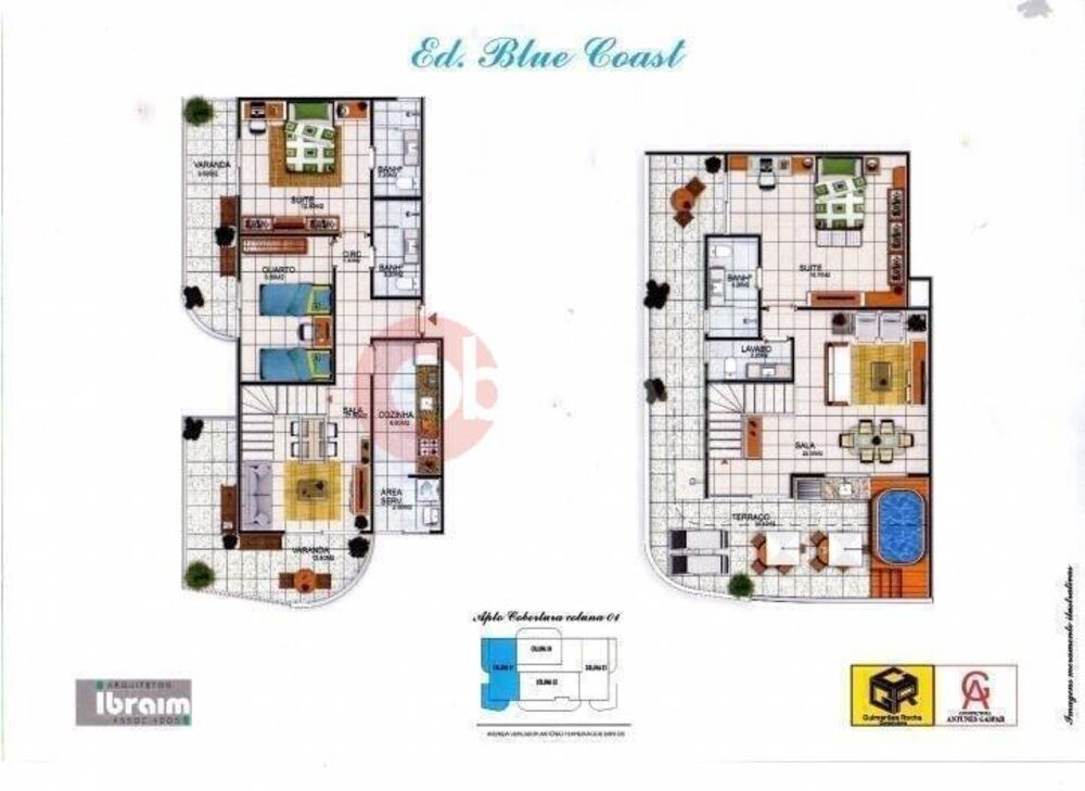 Apartamento, 1 quarto, 56 m² - Foto 2
