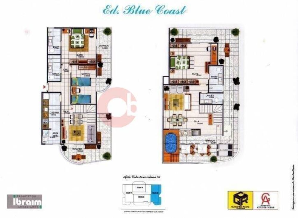Apartamento, 1 quarto, 56 m² - Foto 1