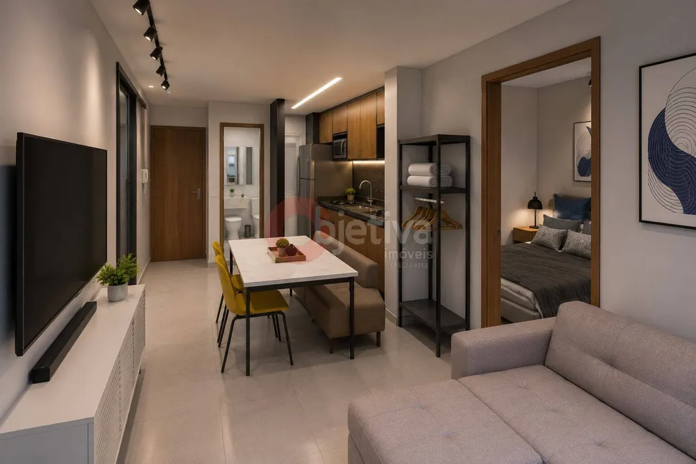 Apartamento, 1 quarto, 45 m² - Foto 1