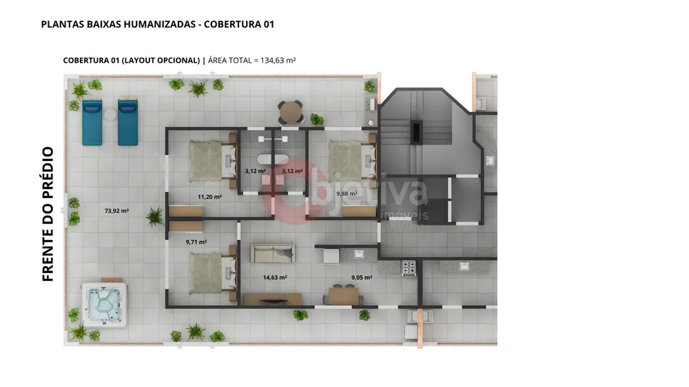 Apartamento, 1 quarto, 38 m² - Foto 13