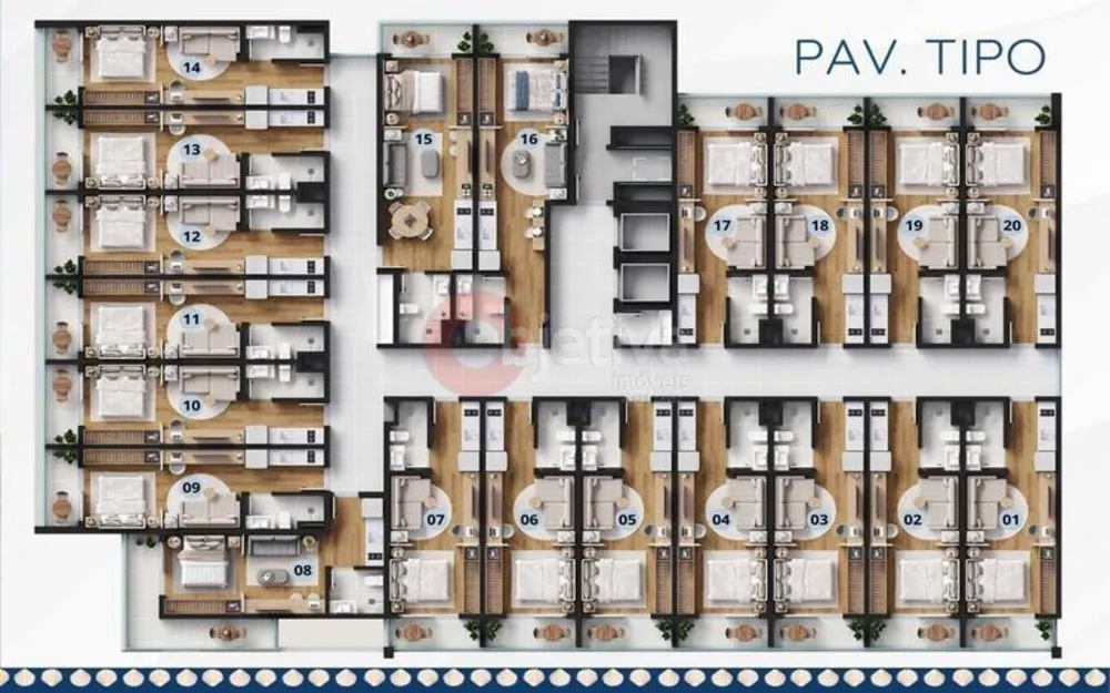 Flat/Apart Hotel, 1 quarto, 30 m² - Foto 32