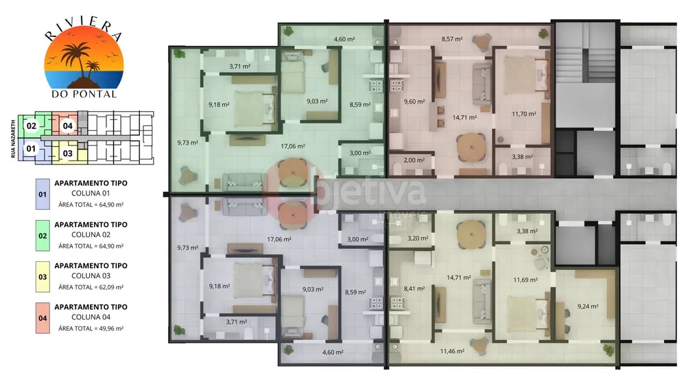 Apartamento, 1 quarto, 49 m² - Foto 12