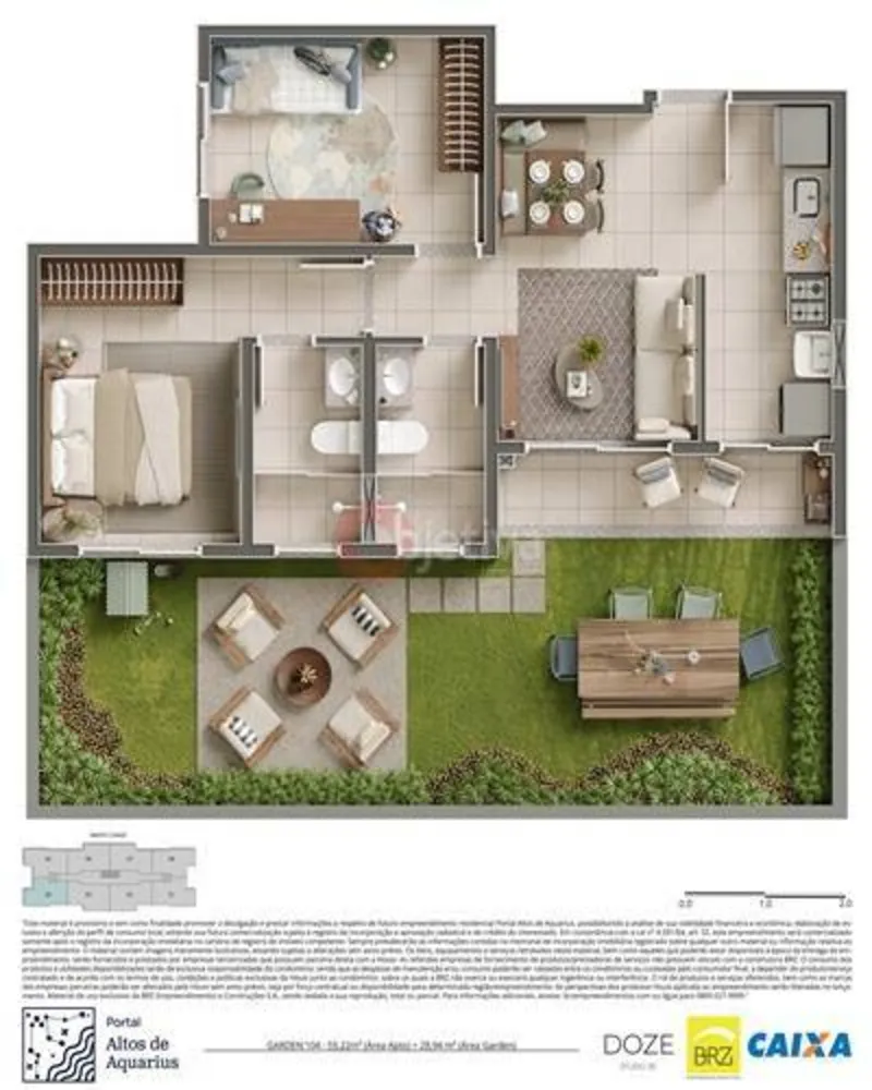 Apartamento, 2 quartos, 53 m² - Foto 17
