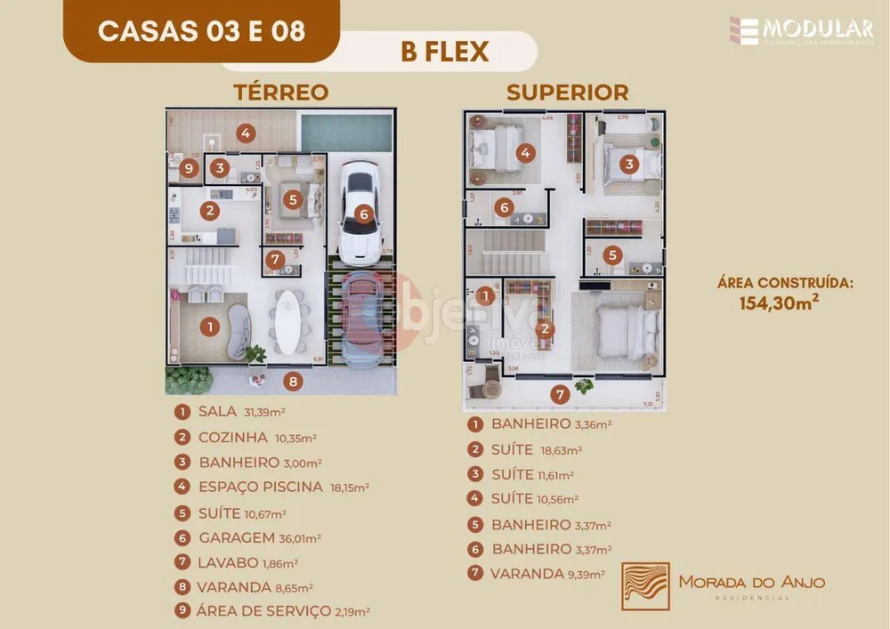 Casa de Condomínio, 4 quartos - Foto 30