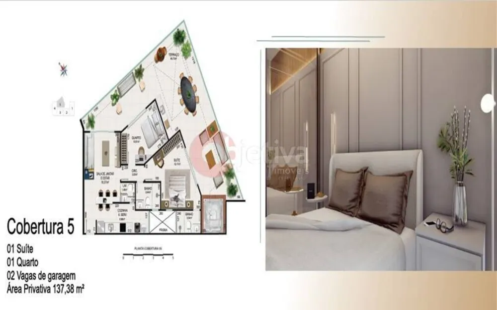 Apartamento, 1 quarto, 55 m² - Foto 21