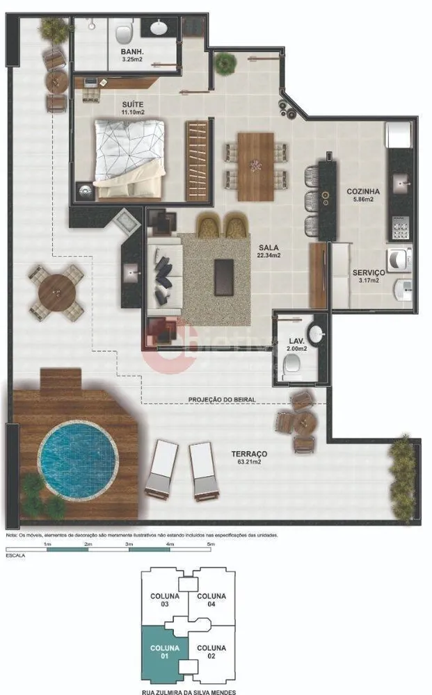 Apartamento, 2 quartos, 105 m² - Foto 16