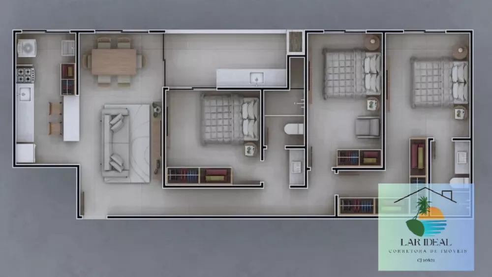 Apartamento, 3 quartos, 77 m² - Foto 6