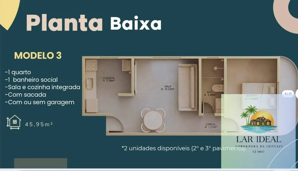 Apartamento, 2 quartos - Foto 10