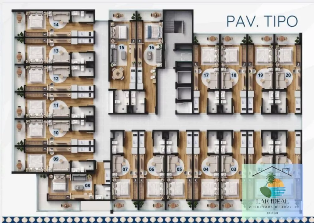 Apartamento, 1 quarto, 37 m² - Foto 12