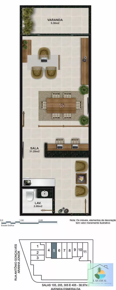 Sala-Conjunto - Foto 27