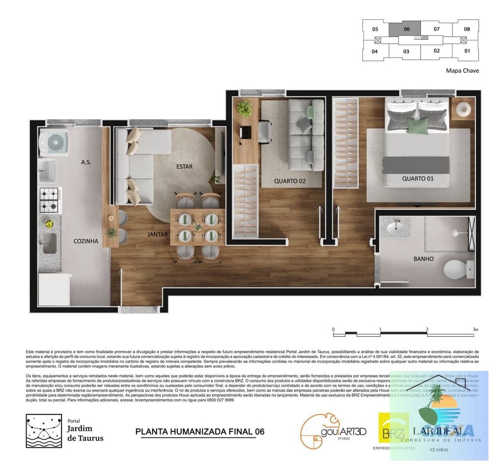Apartamento, 2 quartos - Foto 5