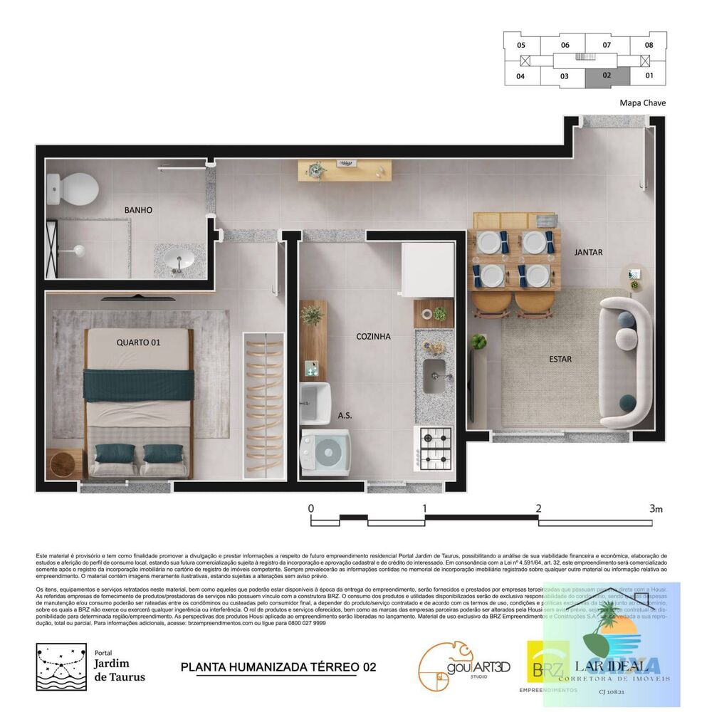 Apartamento, 2 quartos - Foto 6