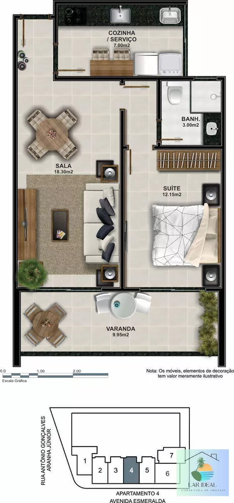 Apartamento, 1 quarto - Foto 27