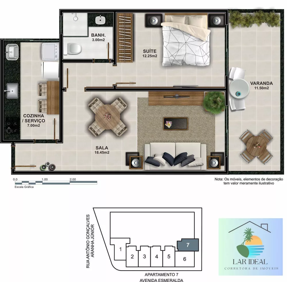 Apartamento, 1 quarto - Foto 30