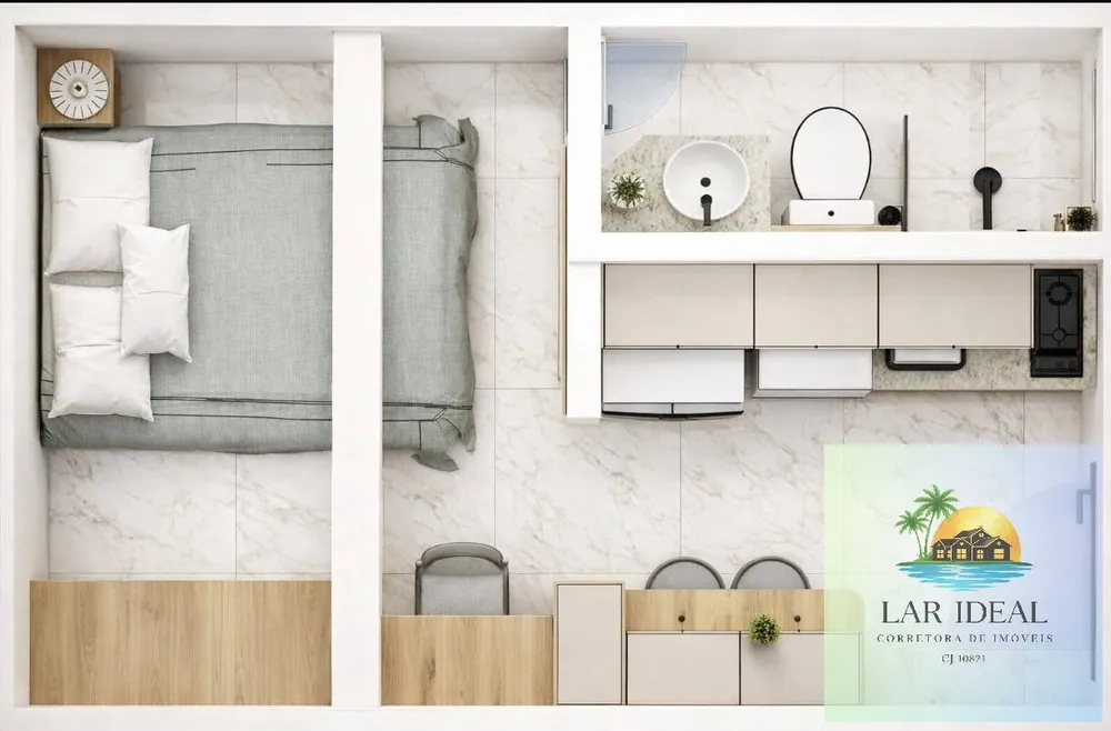 Casa, 1 quarto, 15 m² - Foto 1