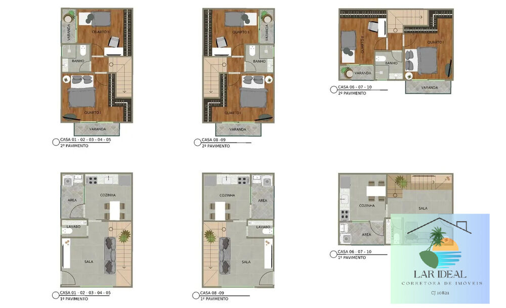 Casa de Condomínio, 2 quartos - Foto 4