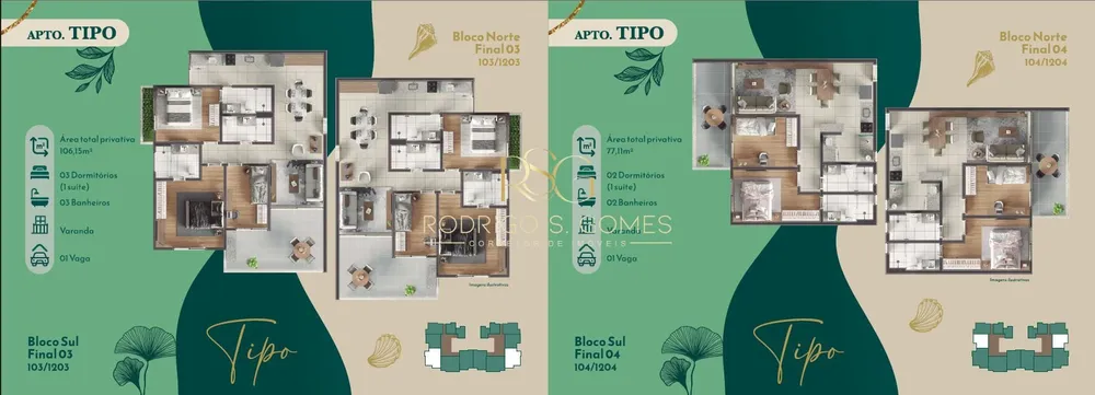 Apartamento, 1 quarto, 46 m² - Foto 1