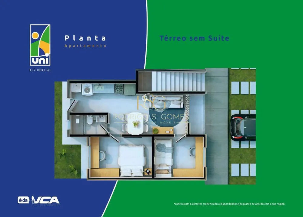 Apartamento, 2 quartos, 49 m² - Foto 1